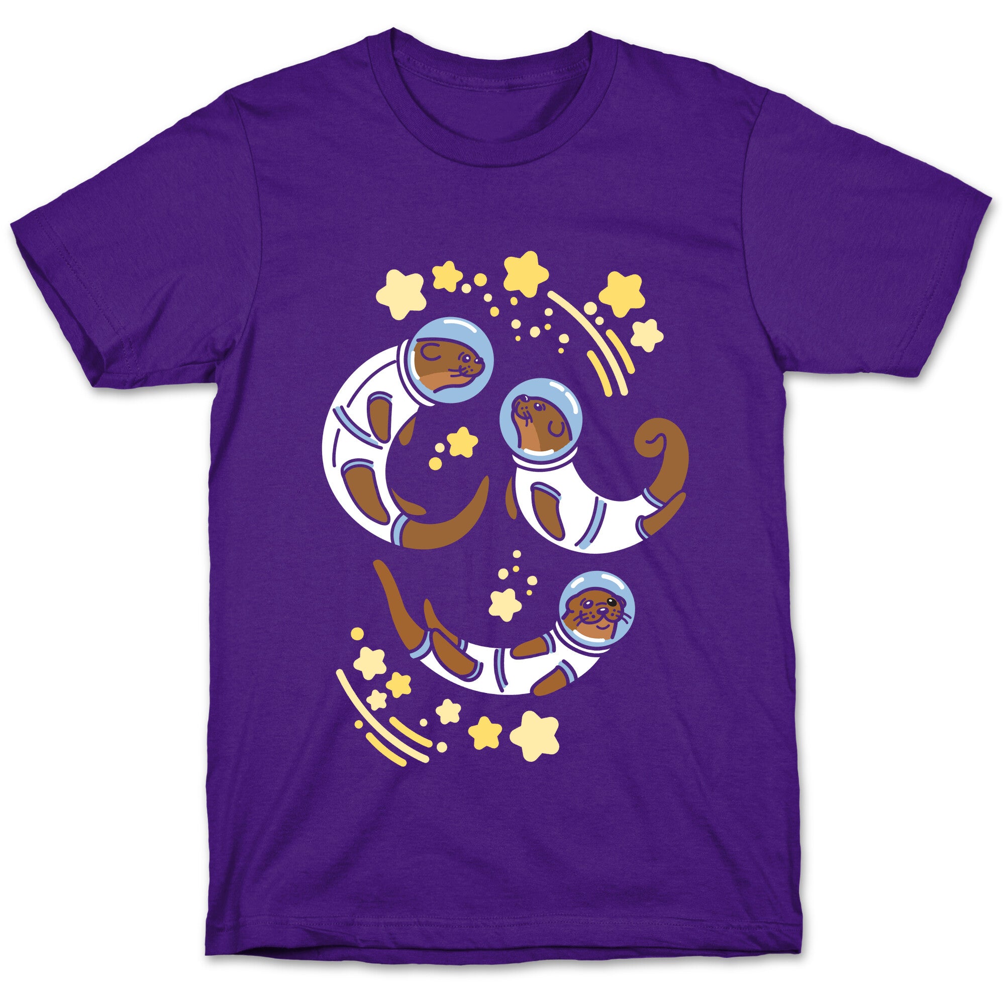 Otters In Space T-Shirt
